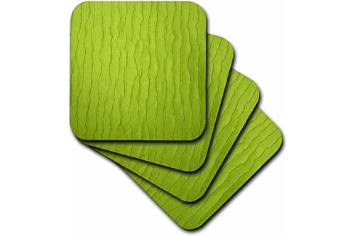 lime green,lime color florene designer 纹理02–02lime green 丝绸02–02杯垫