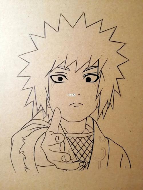小自来也_火影忍者_兴趣爱好_绘画