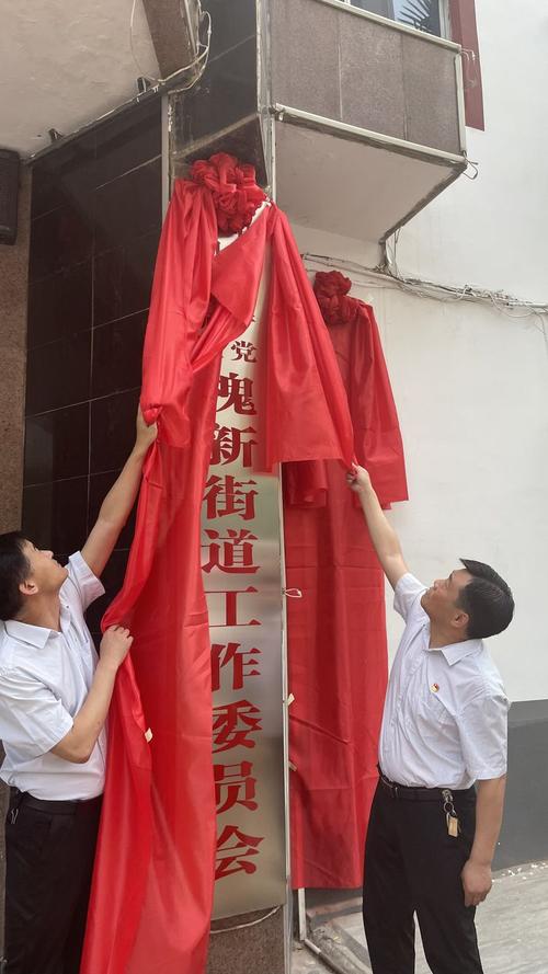 开启新征程 谱写新篇章 —洛阳市偃师区槐新街道举行揭牌仪式