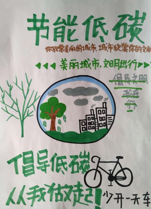 "倡导低碳生活"综合实践
