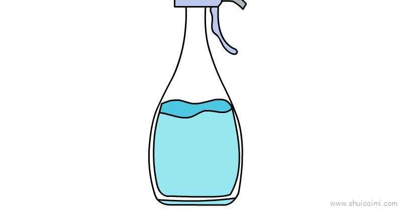 喷雾器简笔画画法图解