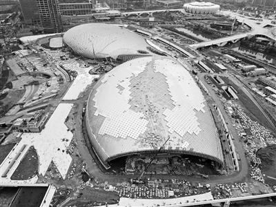 奥体中心游泳馆,主体育馆 钱江世纪城管委会供图