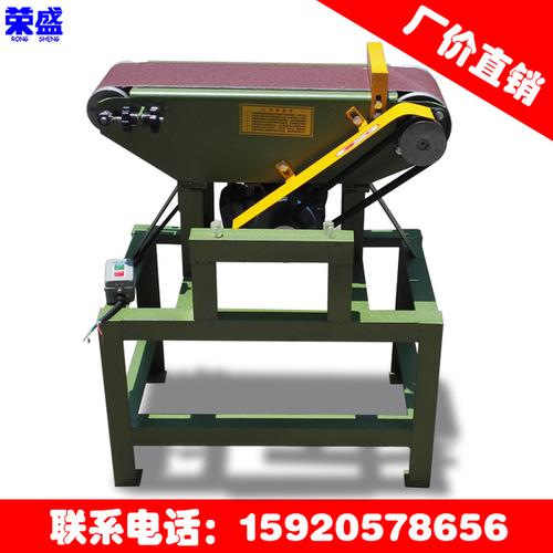 2kw 砂带机 台式立式两用平板 砂带机全铜线专业砂带机平板砂