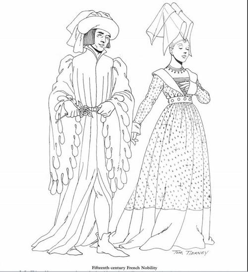 中世纪服饰-花瓣网|陪你做生活的设计师 | 中世纪服饰