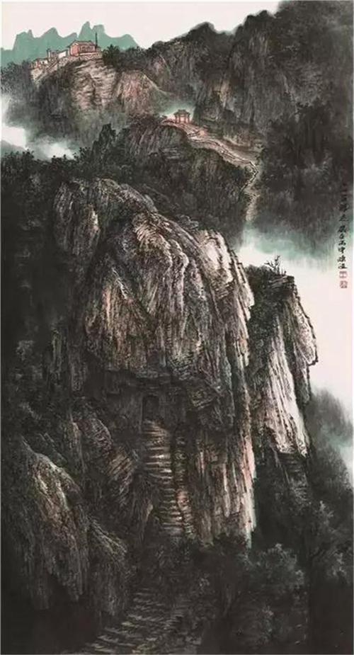 笔墨纵情气势雄厚王焕波的山水画艺术