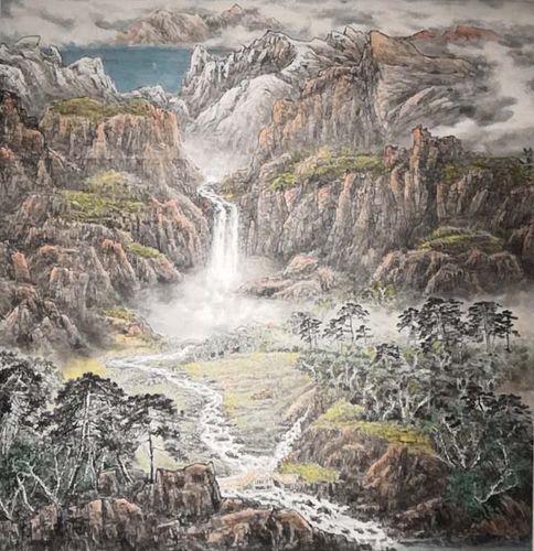 北国圣境,大美长白—北派山水(长白山)作品展