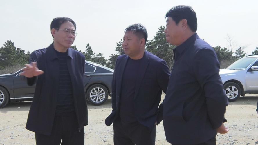 阜蒙县长吴青林视察关山保护区风电机组拆除复绿情况