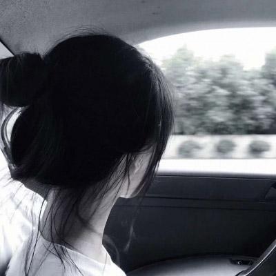 霸气少女头像背影图片 背身或侧身网图女生头像