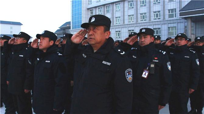 新年第一天,新疆监狱民警向祖国深情告白
