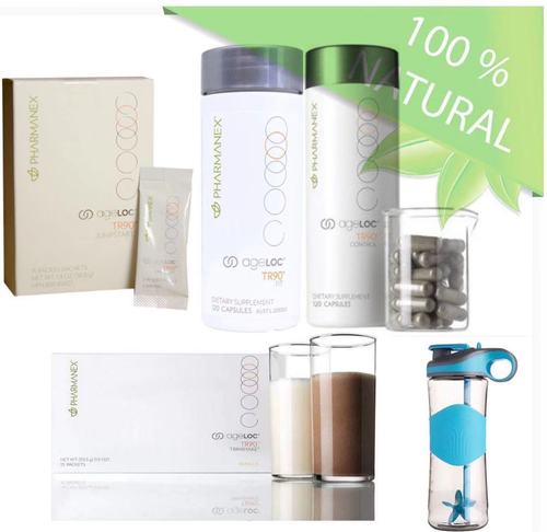 美国如新nuskin 正品tr90 agloc匀致星沛组合 搭配奶昔启然更佳