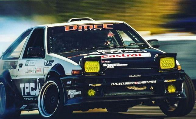 杀弯神器,丰田ae86超另类改装,v6引擎 后置涡轮