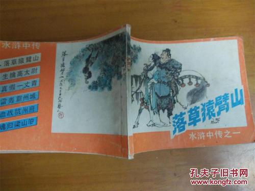 缺本连环画—— 落草猿臂山(水浒中传之一)