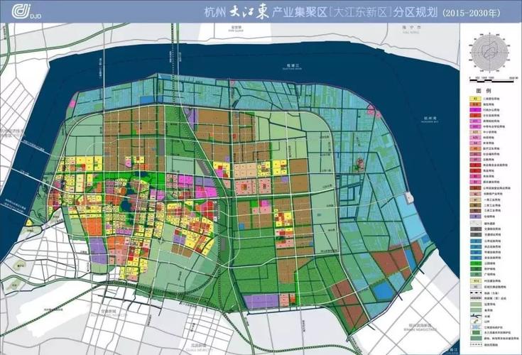 2|贰 —————————————— ▲大江东新区远期规划用地图