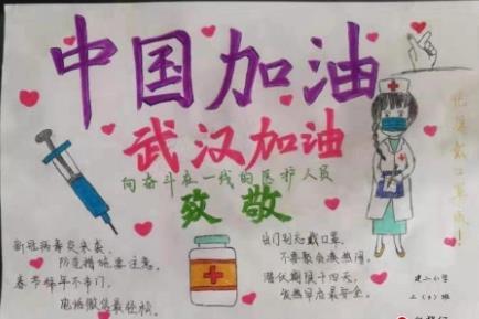 中国加油手抄报最简单又好看