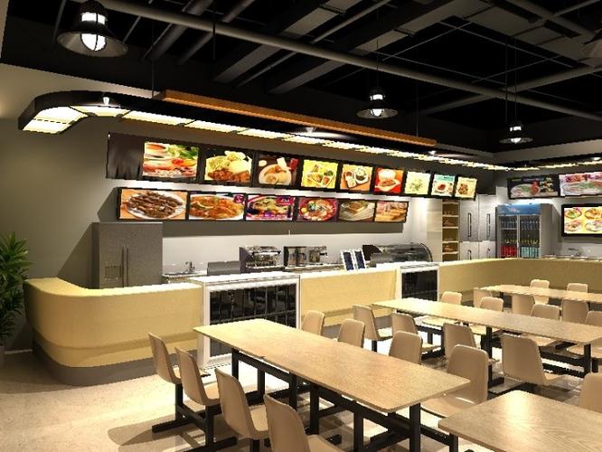 5平米小吃档口装修效果图