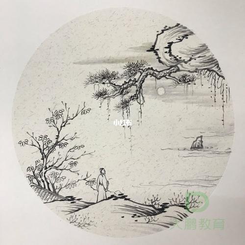 山水 国画小写意_国画_毛笔_教程_颜料_国画教程_文化