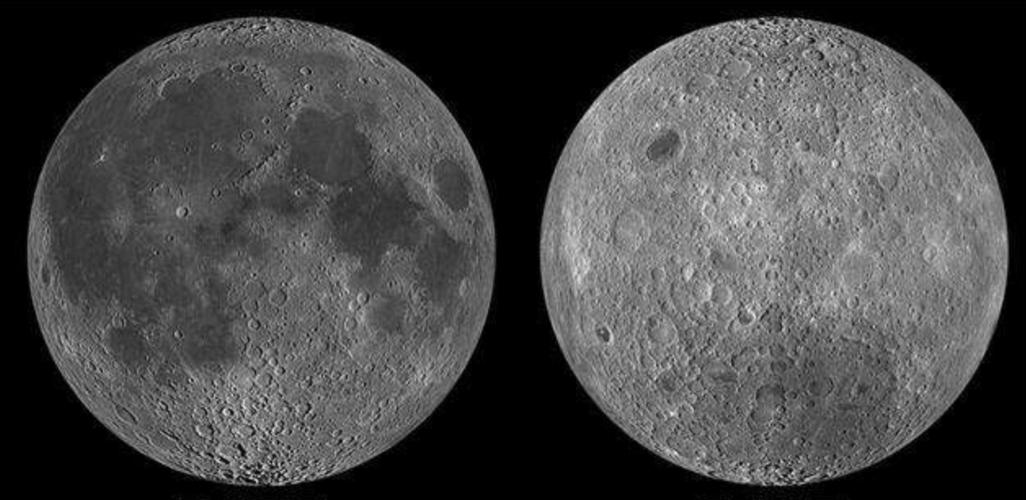 原创月球上的陨石坑到底是正面多还是背面多为什么