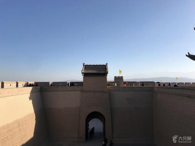 嘉峪关游线东瓮城(俯瞰)