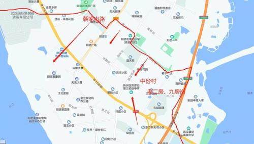 (阳逻三中招生范围地图)范围:环湖路以东至朝家山路交阳光大道以南