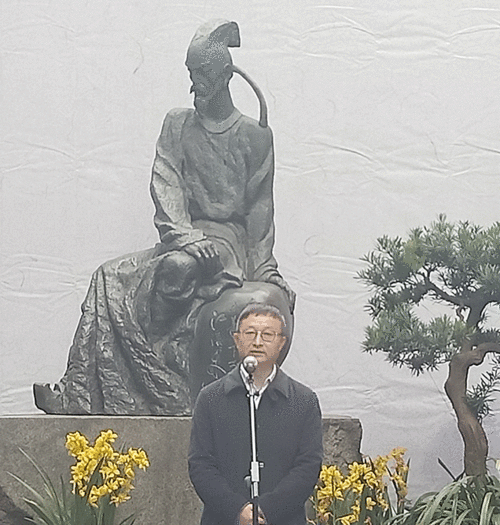 成都杜甫草堂博物馆馆长刘洪 先生致欢迎词