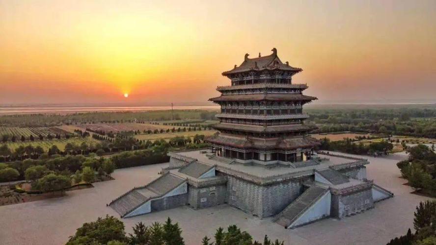 观景黄河品味山西丨鹳雀楼