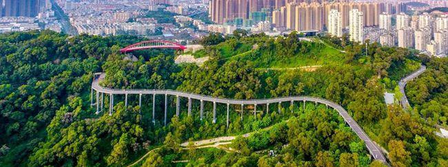 探访福州金鸡山公园一座被负氧离子包围的公园