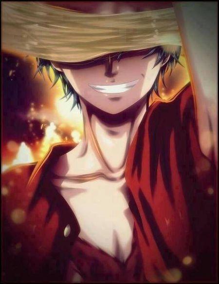 求路飞霸气头像图片