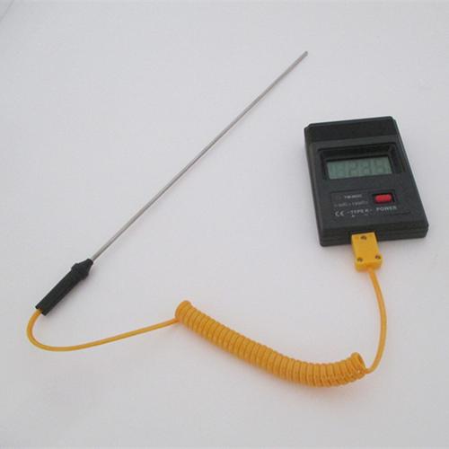 便携式数显温度温度计计表沥青混凝土电子测温仪1200