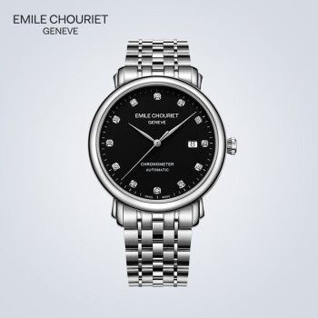艾米龙 (emile chouriet) 瑞士手表 莱蒙系列天文台认证全自动机械表