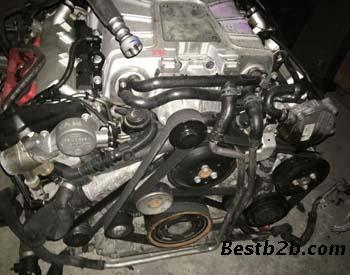 途锐3.0t发动机 缸盖 启动马达 节温器 刹车大力鼓 总泵