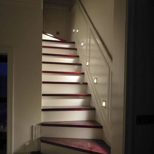 楼梯感应嵌入式微波壁灯雷达脚灯小夜灯