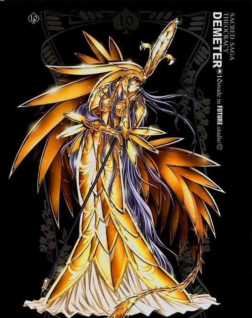 圣斗士星矢系列之奥林匹斯十二主神精美插画图集内附图文简介