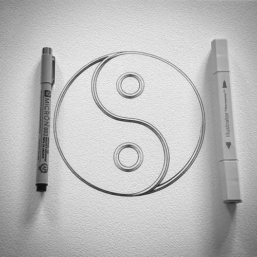 能治抑郁的超牛解压图缠绕画,看完心情瞬间变好了