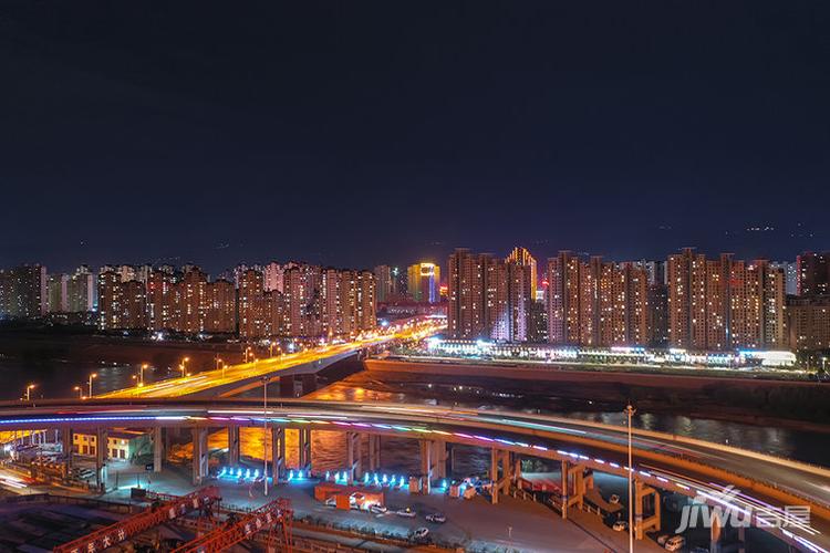 兰州碧桂园雁白黄河大桥实景图