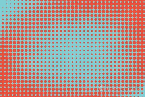 抽象的创意概念向量漫画波普艺术风格空白,布局模板与云梁和孤立的点