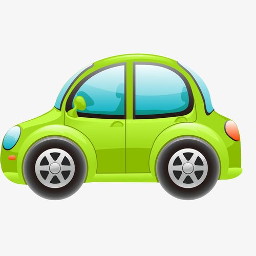 卡通小汽车png下载