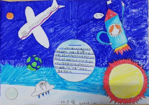 天马行空想象的手抄报 手抄报图片大全