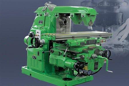 爱玖库二手x6132卧式铣床立铣头的安装方法