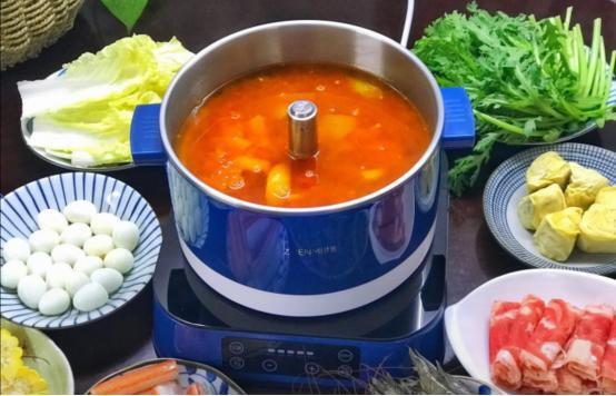 带小法师买食材之宅在家里吃番茄火锅