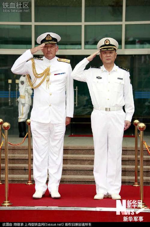 解放军唯一的现役海军上将 图