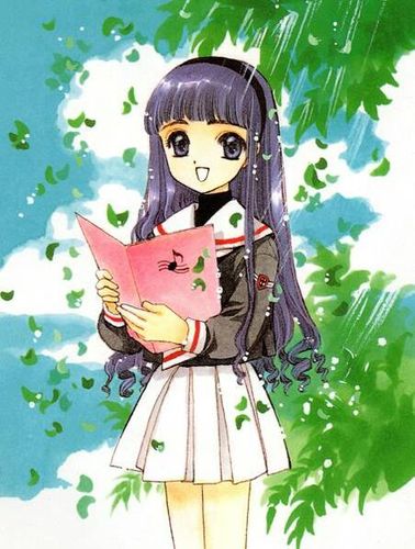 《百变小樱魔术卡》知世的全身图片