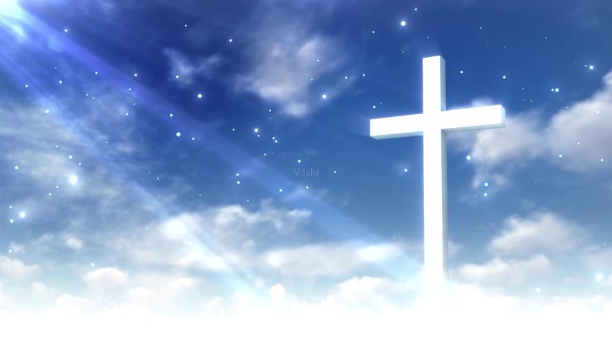 神圣十字架天国福音循环视频背景_1920x1080_高清视频