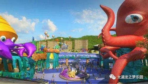 最新太湖龙之梦航拍曝光!长三角最大旅游新城呼之欲出