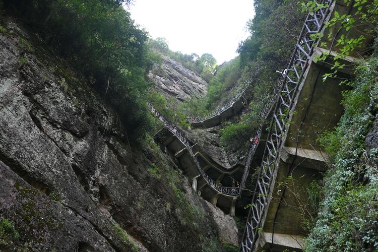 2020年8月30日19位同学齐聚绍兴新昌穿岩十九峰风景区