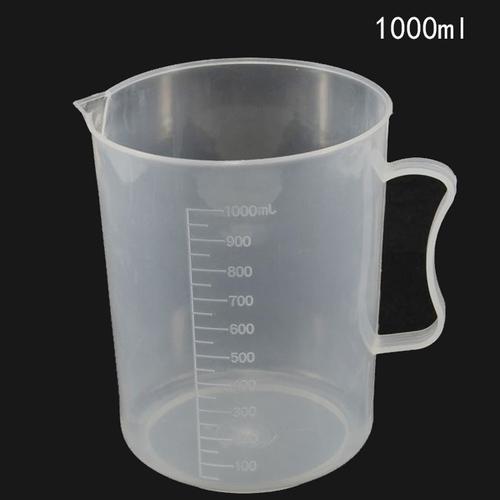 1000ml毫升塑料量杯/刻度杯/液体水剂量勺 1l分装液体水剂量杯