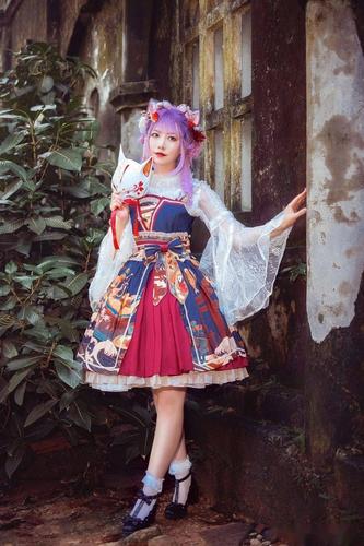 和风lolita她们穿出了和风的优雅与可爱