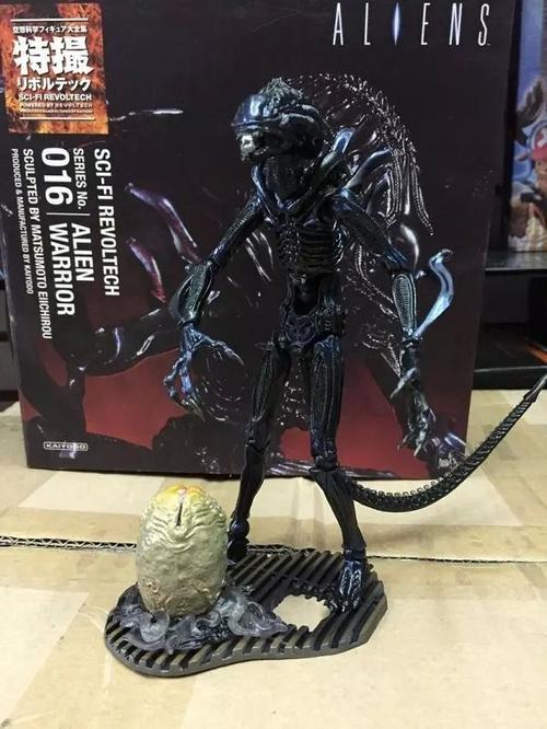 生日礼物pa改异形大战铁血战士手办呕吐者怪兽玩具模型人偶玩偶公仔