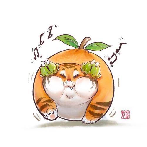 当老虎变成桔子没有人可以抵抗这只虎桔的反差萌