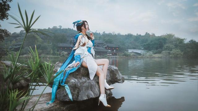 王者荣耀云霓雀翎虞姬cos:风,会带走你曾经存在过的