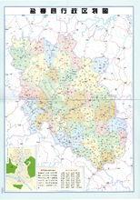 盐亭县行政区划图